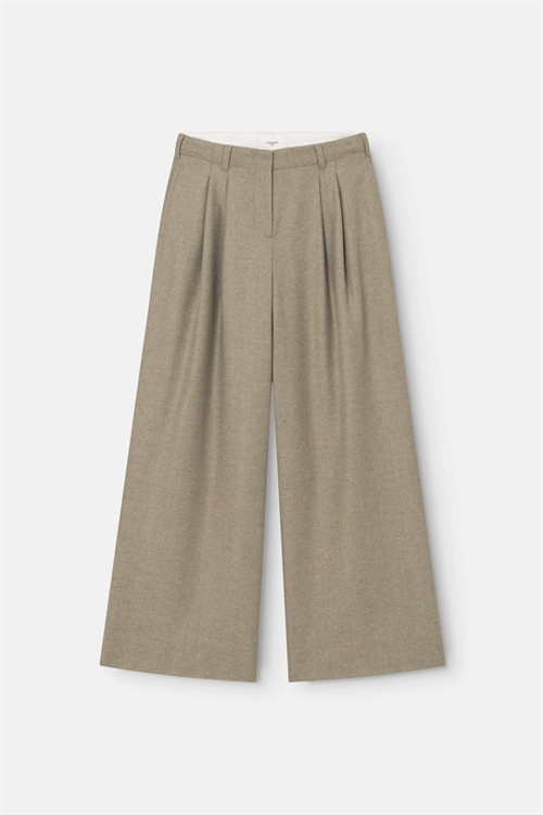 LOVECHILD STELLA PANTS EGRET HERRINGBONE